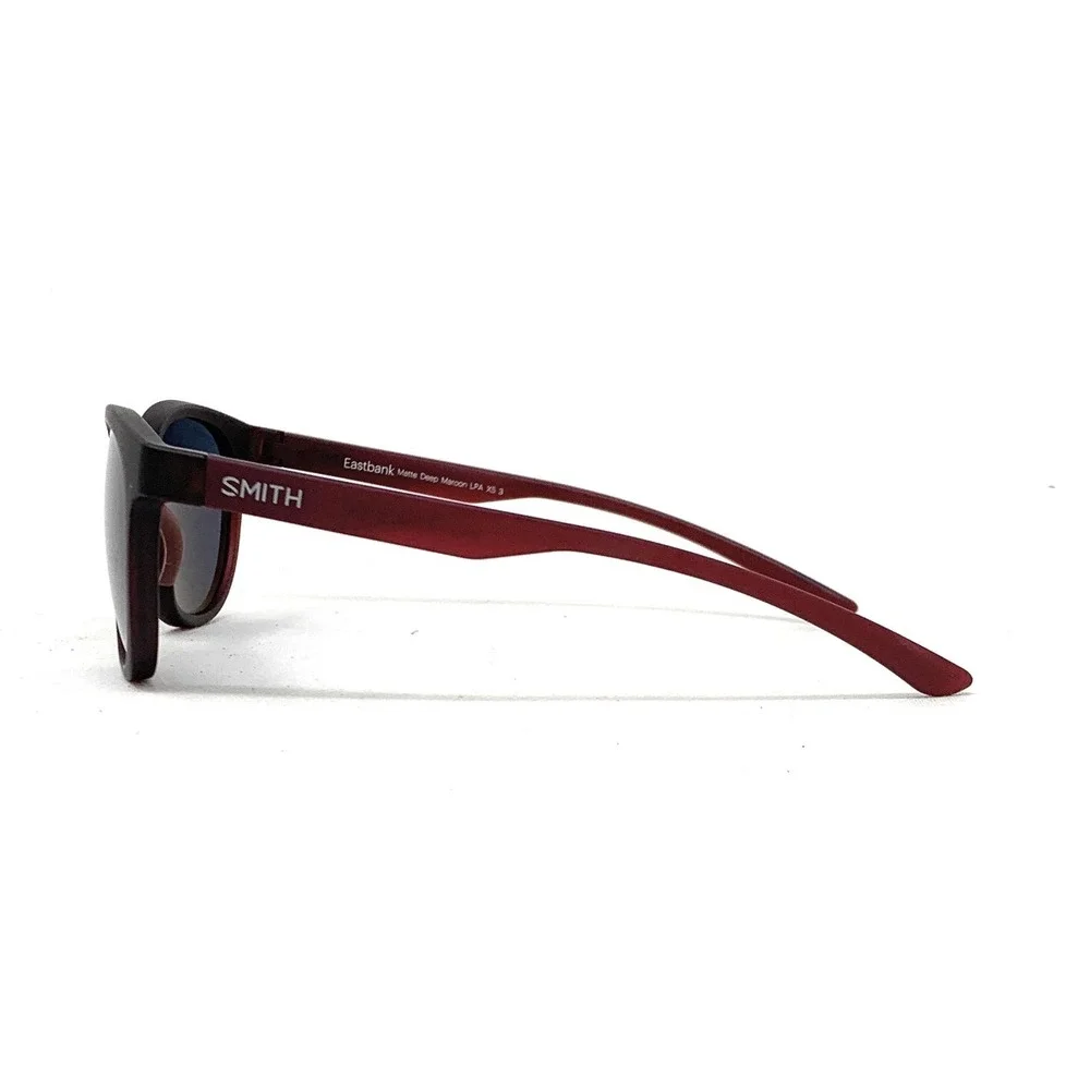 SMITH OPTICS Eastbank ChromaPop Black Sunglasses Matte Deep Maroon 52mm